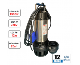 Bơm Chìm Nước Thải Veratti SVm20-12-1.5DF (1.5kW-220V)